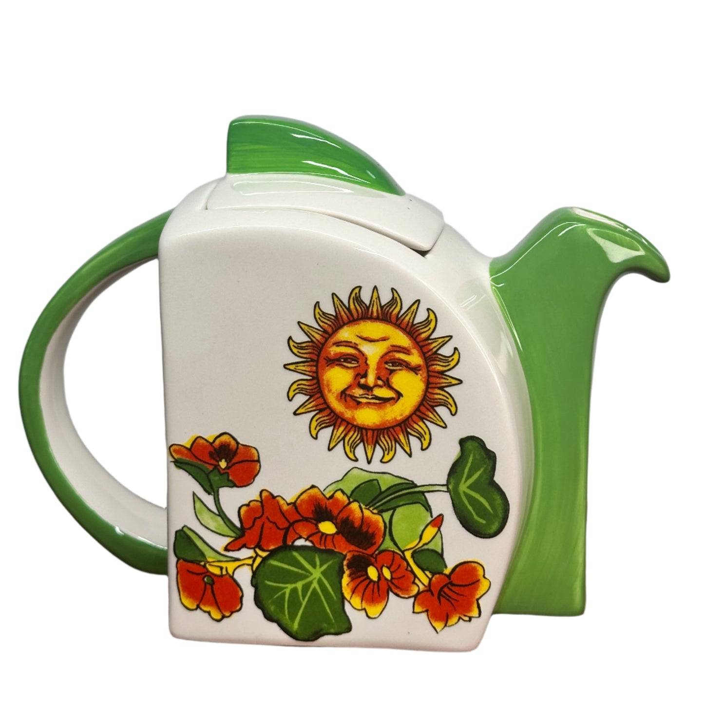 Sun-face-nastrutium-flower-teapot