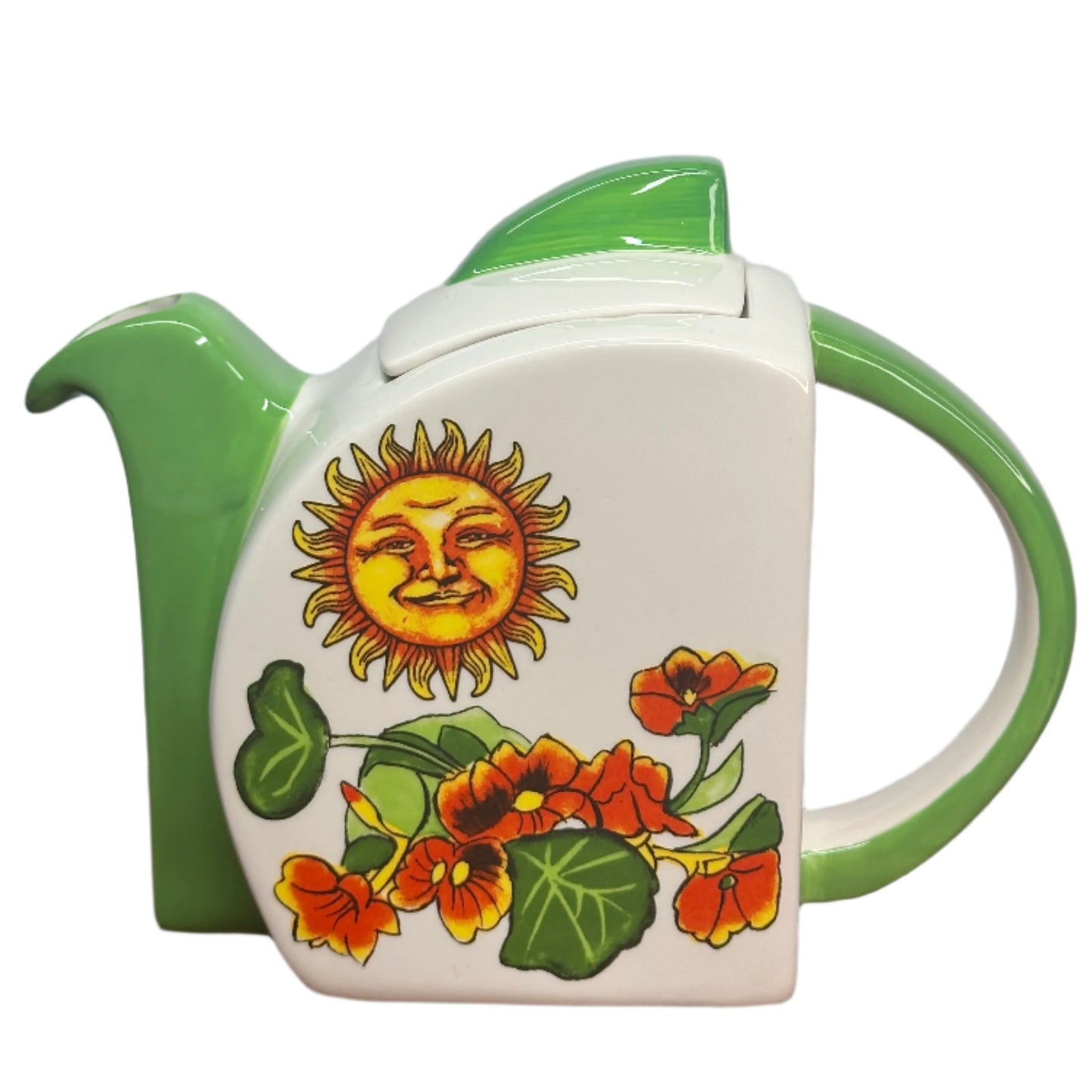 Sun-face-nastrutium-flower-teapot