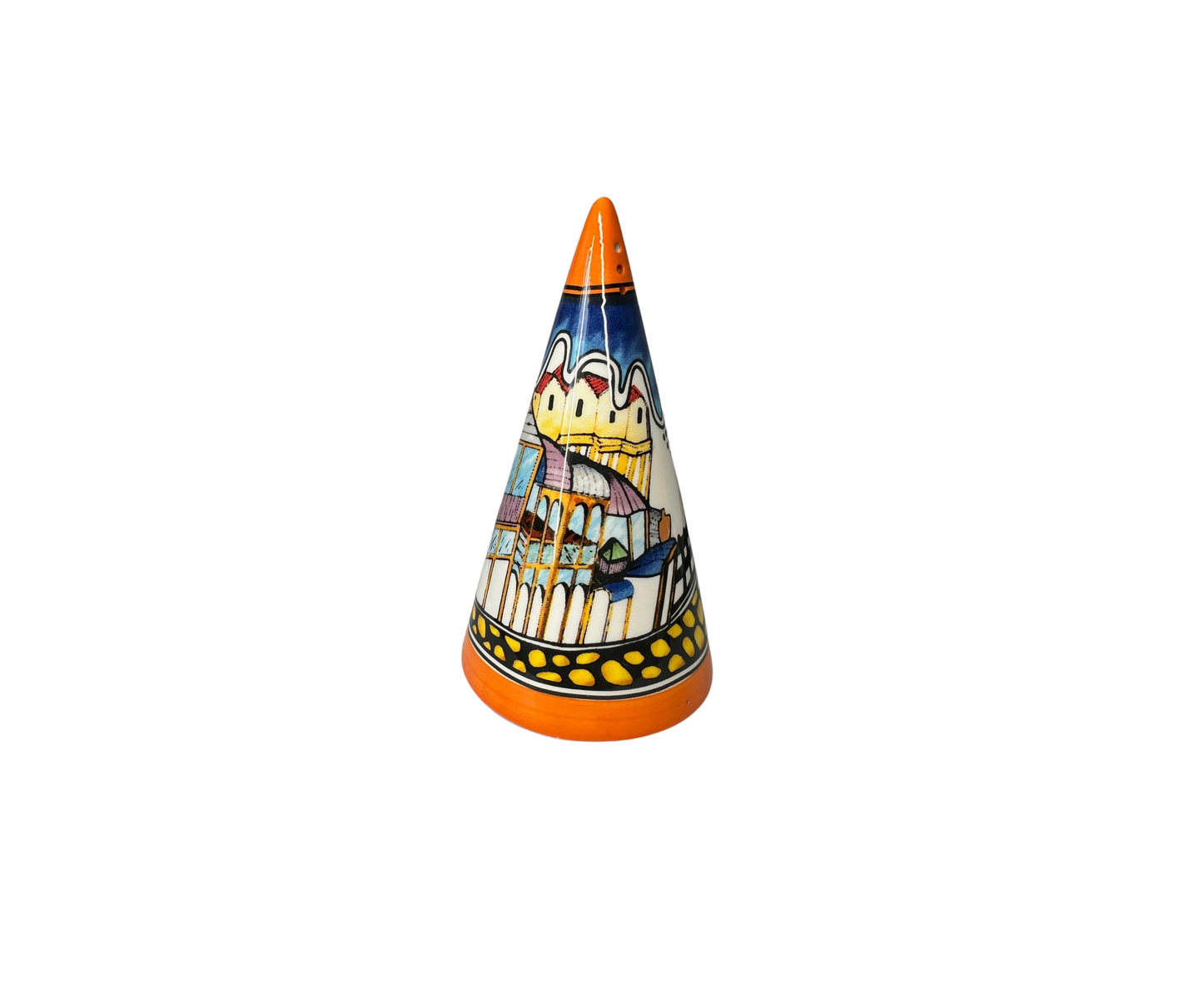 Art Deco Large Conical Sifter -Bangalow Design