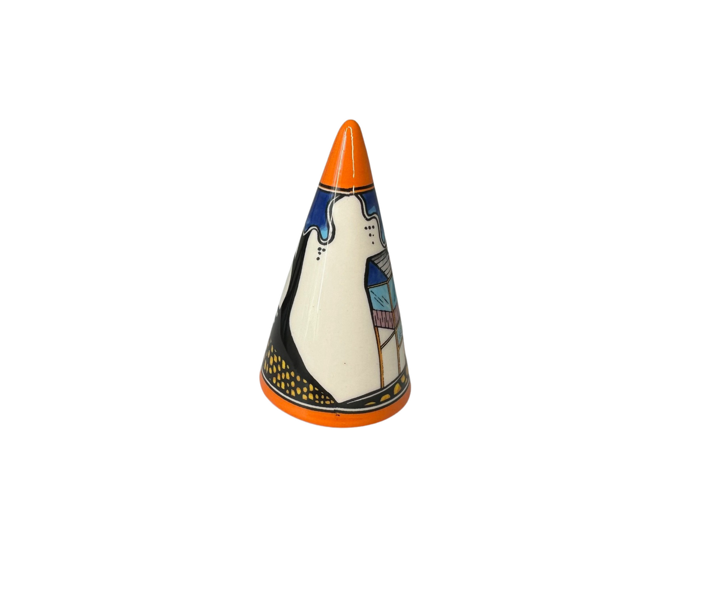 Art Deco Large Conical Sifter -Bangalow Design
