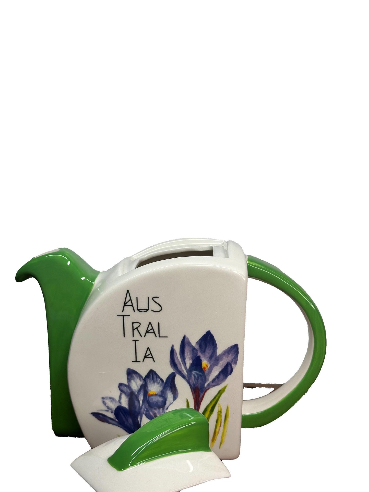 Crocus Australia Teapot Great Souvenir or Gift Art Deco style
