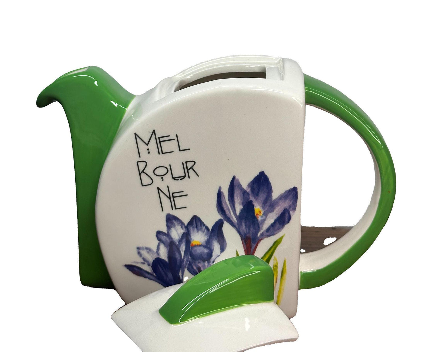 Crocus Melbourne Teapot Clarice Cliff Styling