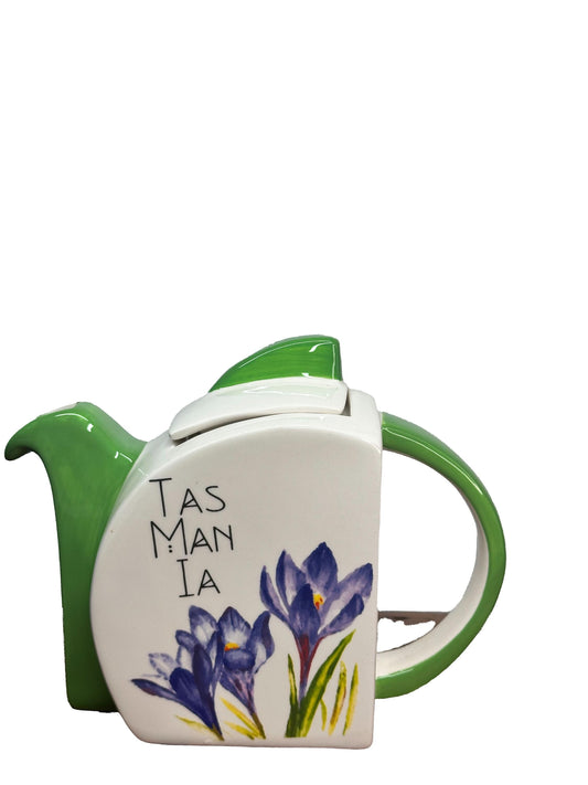 Crocus Tasmanian Teapot Vintage Collectible