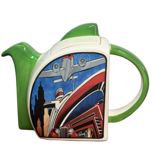 Transport of Yesteryear Steam Ship Propeller Plane Teapot