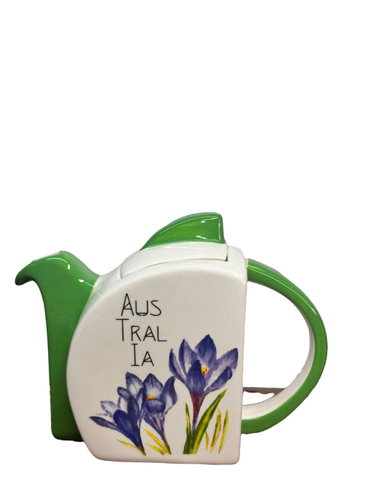 Crocus Australia Teapot Great Souvenir or Gift Art Deco style