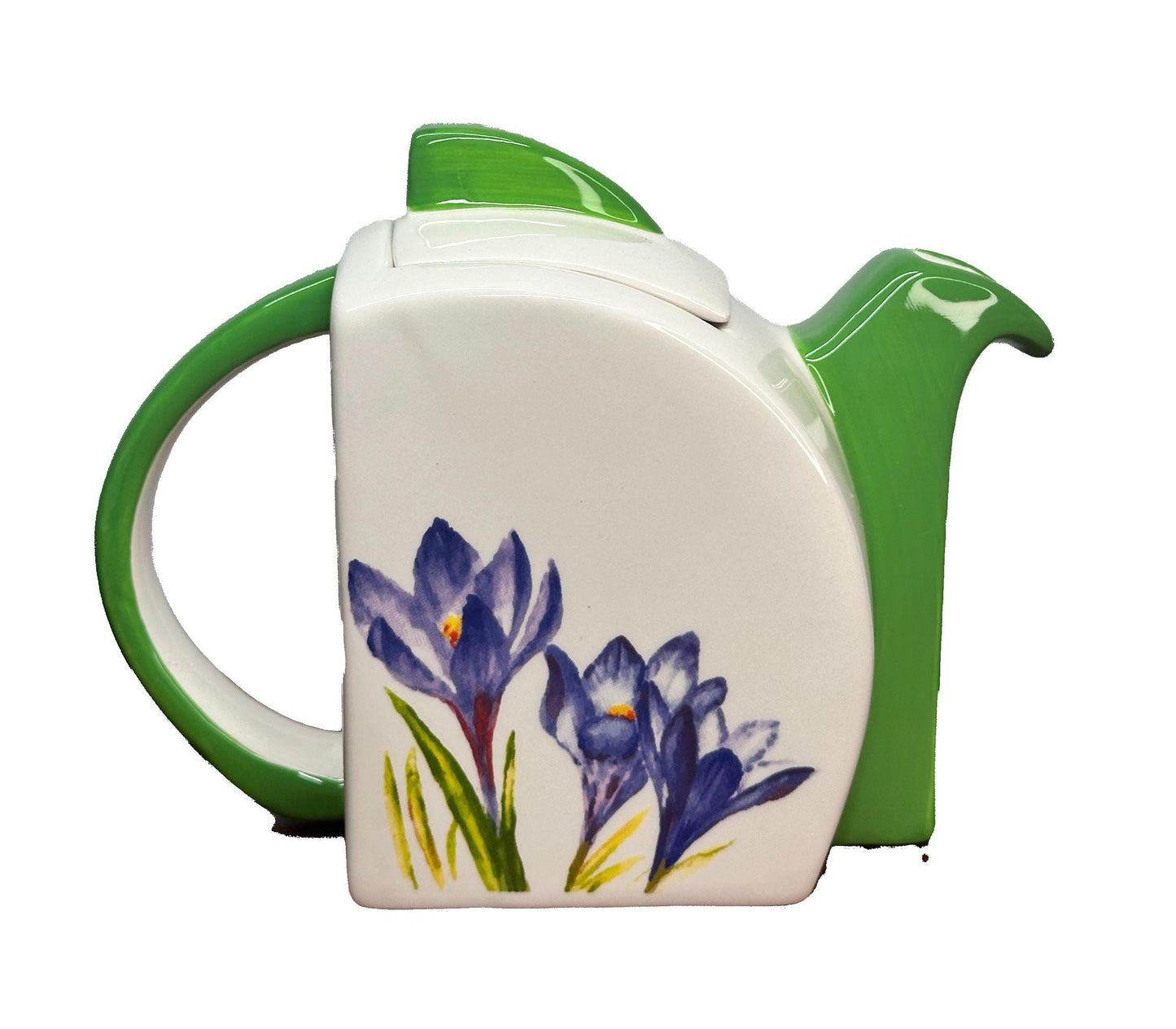 Crocus Melbourne Teapot Clarice Cliff Styling