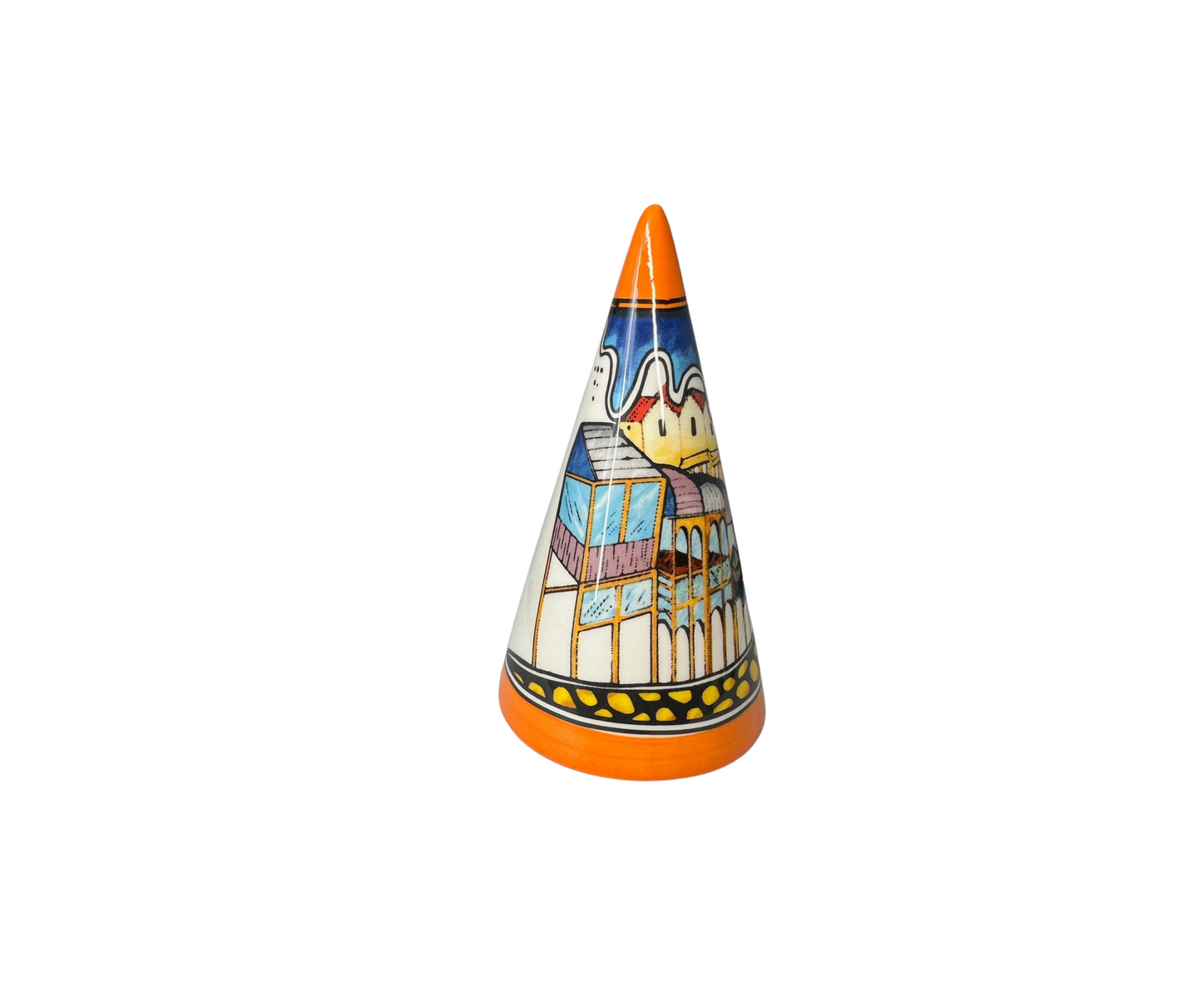Art Deco Large Conical Sifter -Bangalow Design